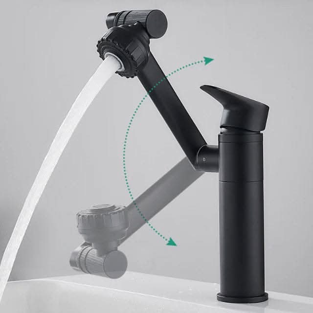 FLEXISPOUT - Flexibele 360° Kraan met Sprayfunctie voor Wasbakken