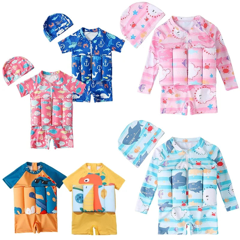 FloatEase | Het ontwerp van deze zwemkleding stelt uw kind in staat om moeiteloos te drijven.