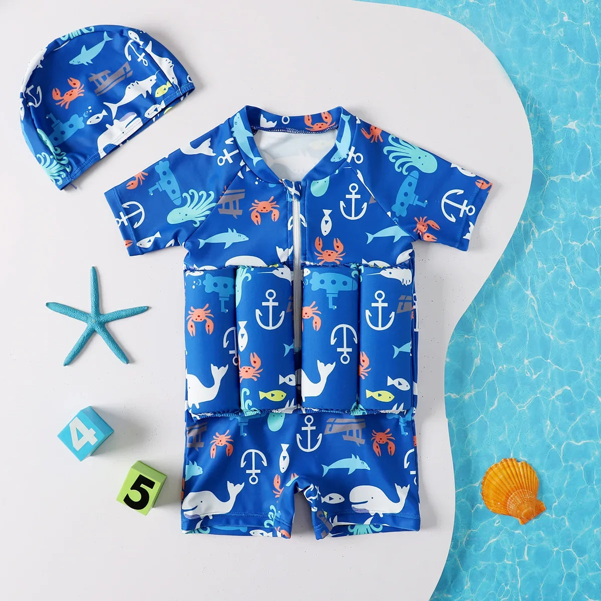 FloatEase | Het ontwerp van deze zwemkleding stelt uw kind in staat om moeiteloos te drijven.