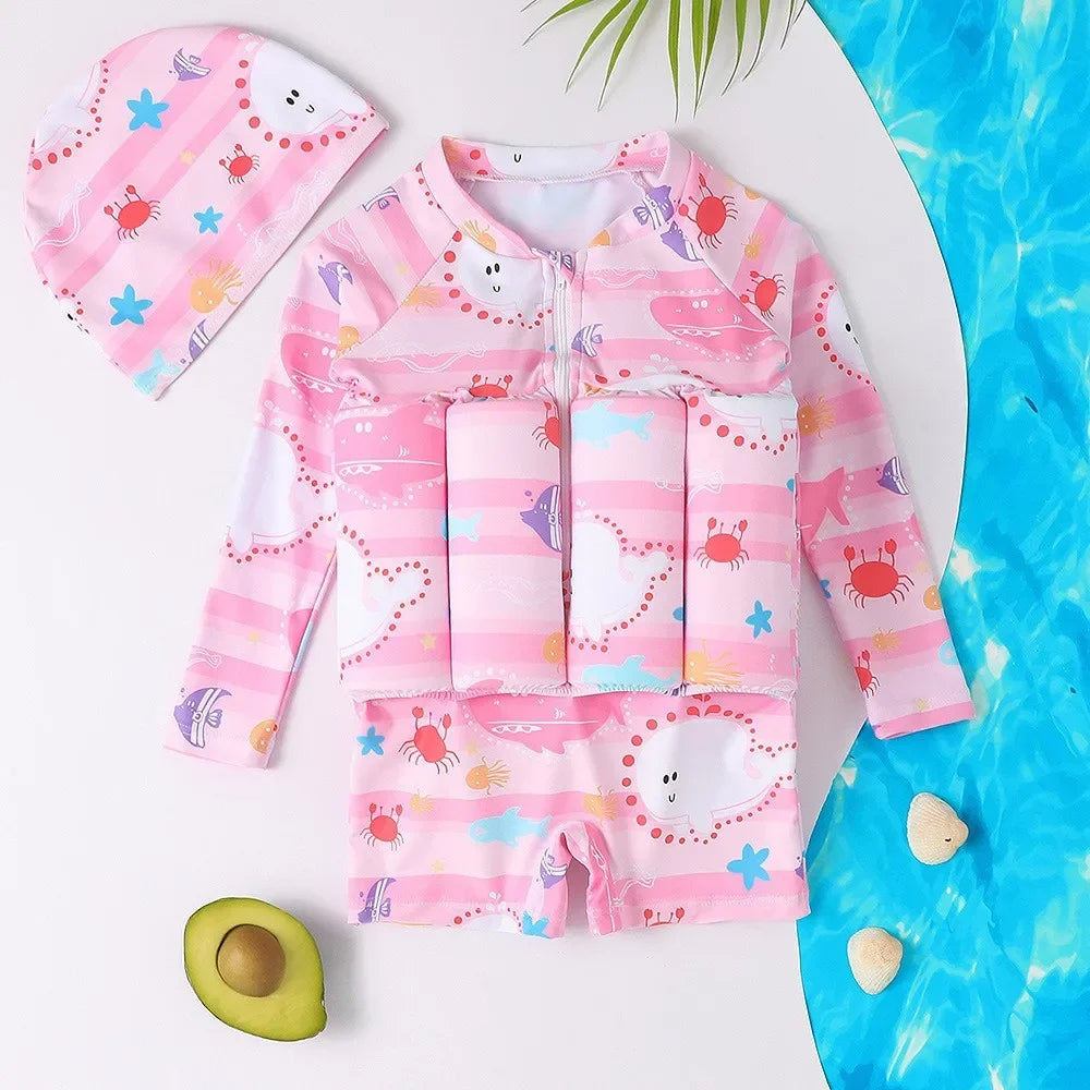 FloatEase | Het ontwerp van deze zwemkleding stelt uw kind in staat om moeiteloos te drijven.