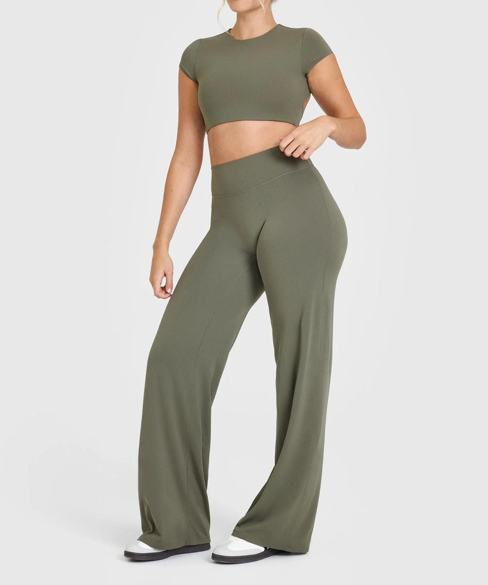Flow Hoge Taille Rechte Leggings