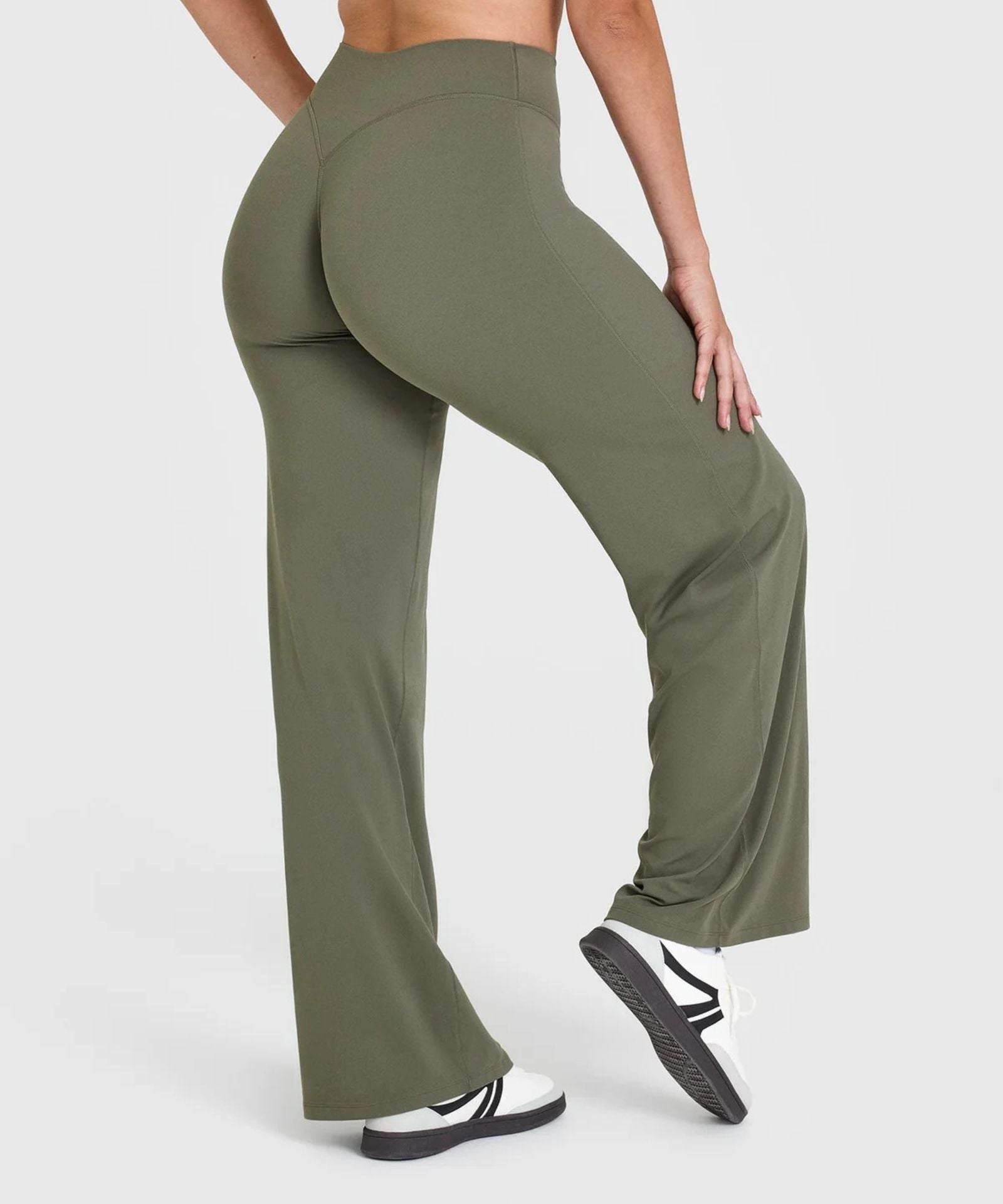 Flow Hoge Taille Rechte Leggings