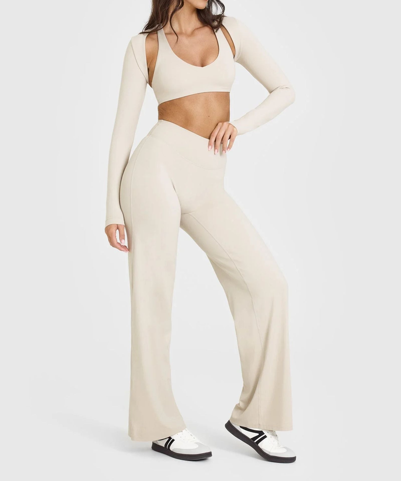 Flow Hoge Taille Rechte Leggings