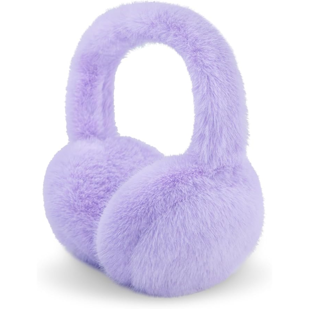 Fluffy Vouwbare Nepbont Winter Oorwarmers - FauxSnugs