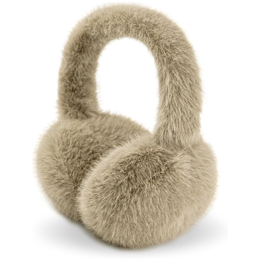 Fluffy Vouwbare Nepbont Winter Oorwarmers - FauxSnugs