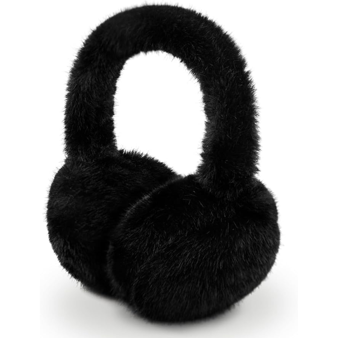 Fluffy Vouwbare Nepbont Winter Oorwarmers - FauxSnugs