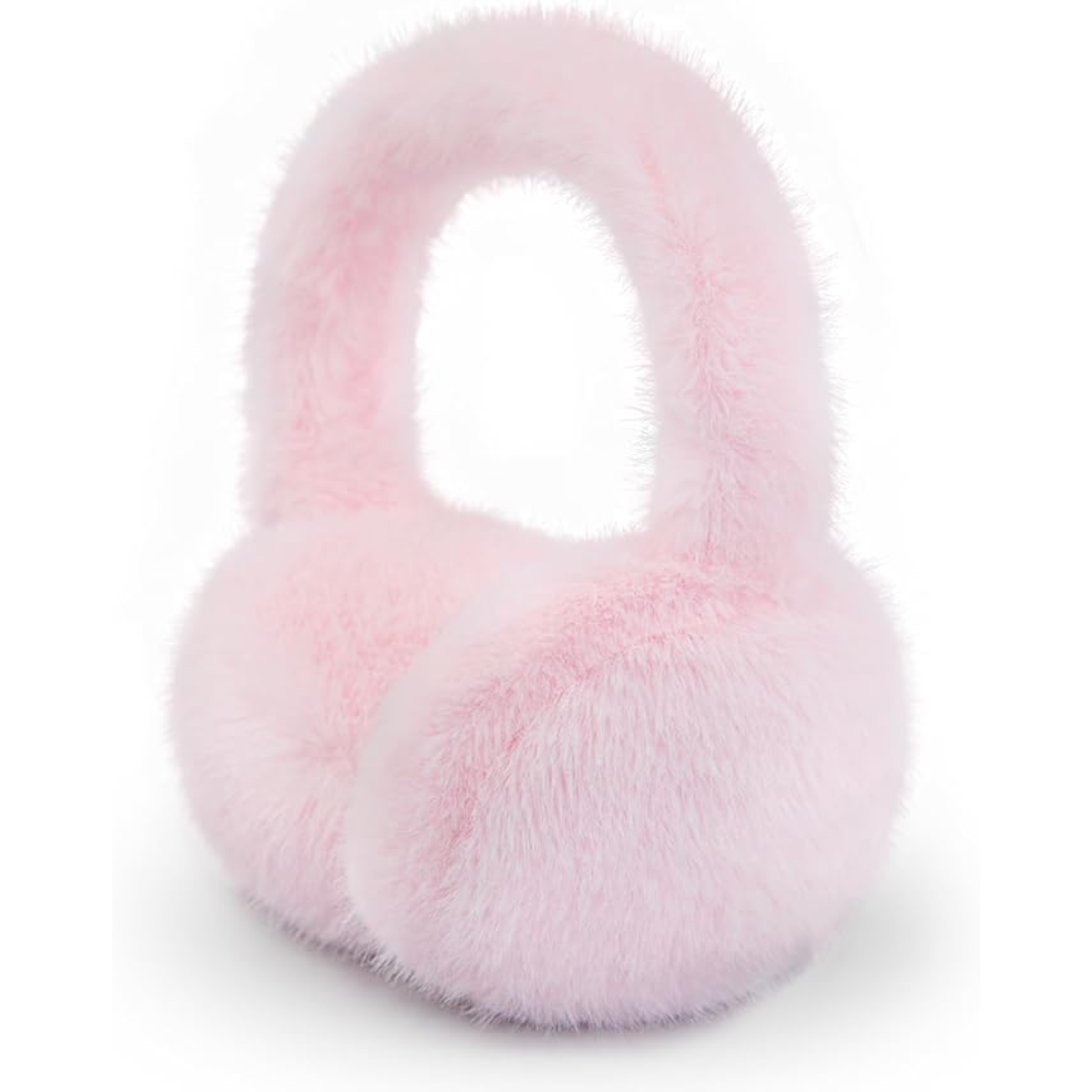 Fluffy Vouwbare Nepbont Winter Oorwarmers - FauxSnugs