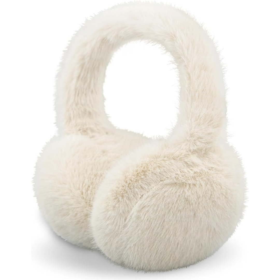 Fluffy Vouwbare Nepbont Winter Oorwarmers - FauxSnugs