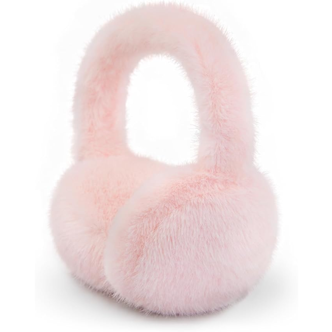 Fluffy Vouwbare Nepbont Winter Oorwarmers - FauxSnugs