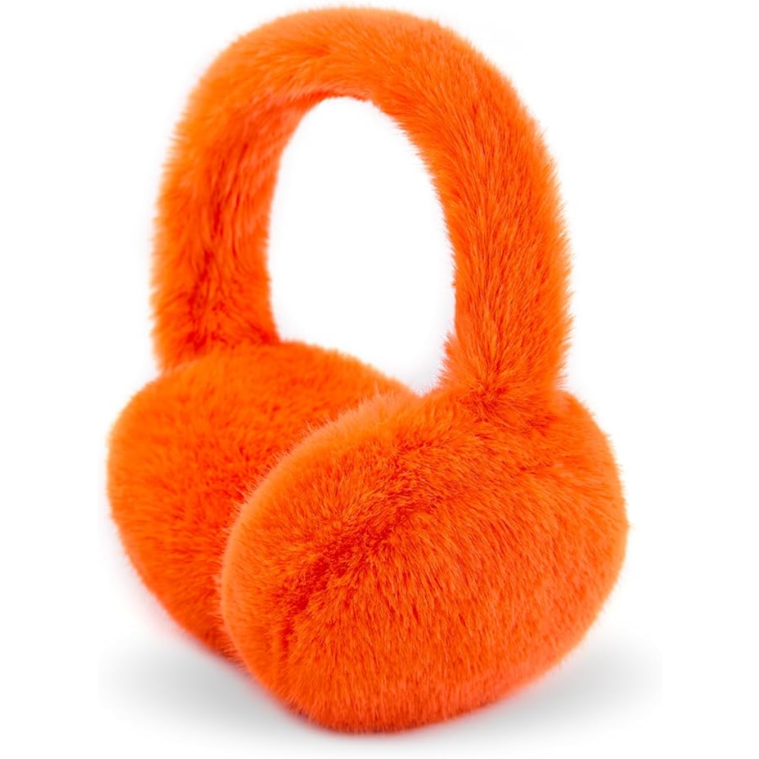 Fluffy Vouwbare Nepbont Winter Oorwarmers - FauxSnugs