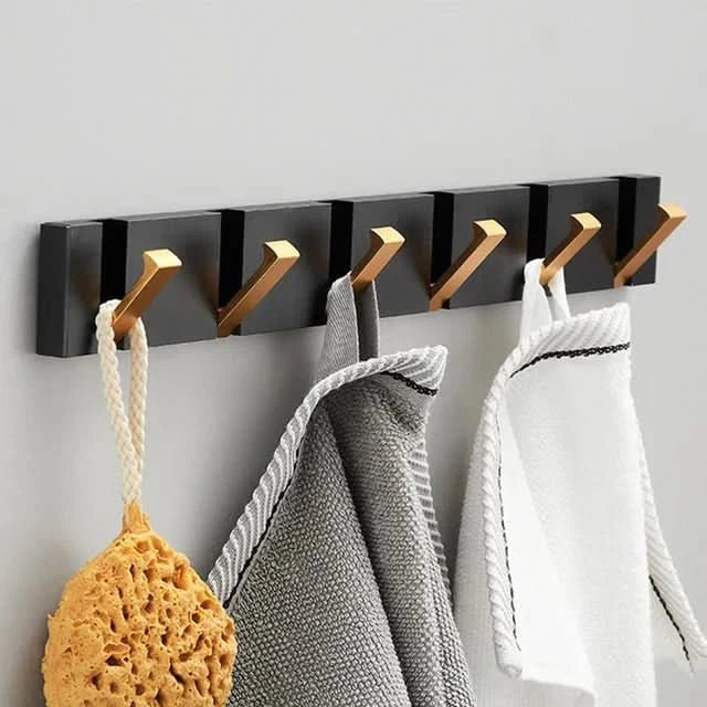 FOLDHOOK – Elegante Wandhaak met Vouwbaar Ontwerp voor Ruimtebesparende Organisatie