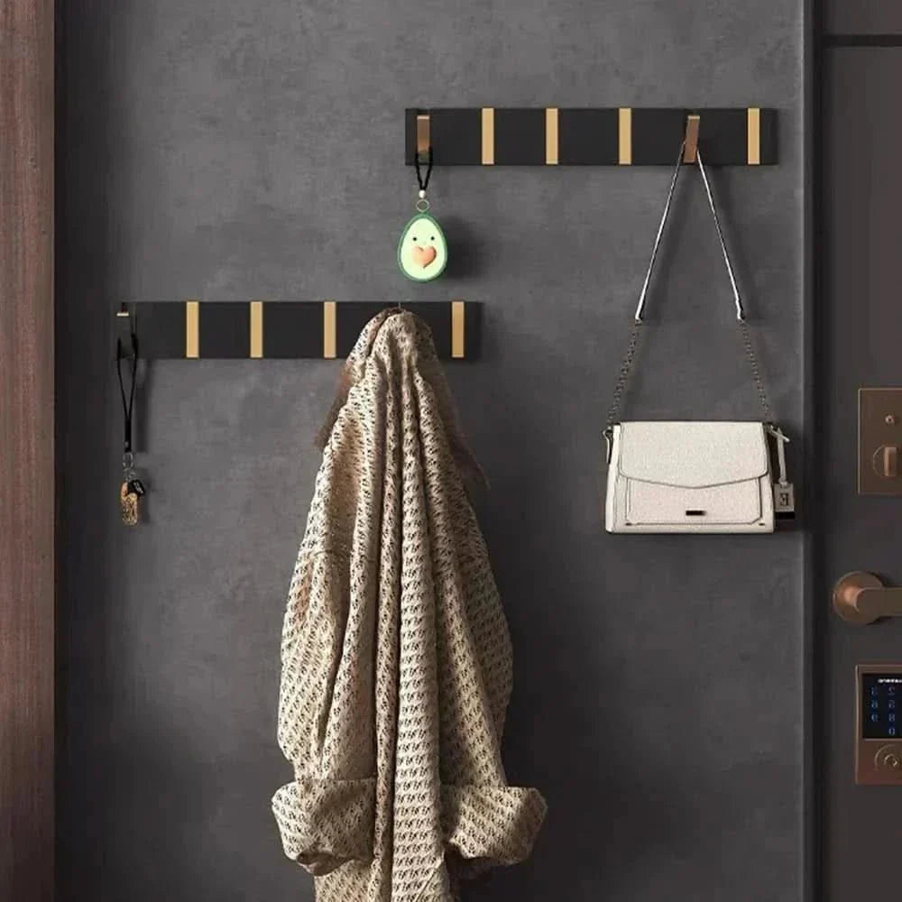 FOLDHOOK – Elegante Wandhaak met Vouwbaar Ontwerp voor Ruimtebesparende Organisatie
