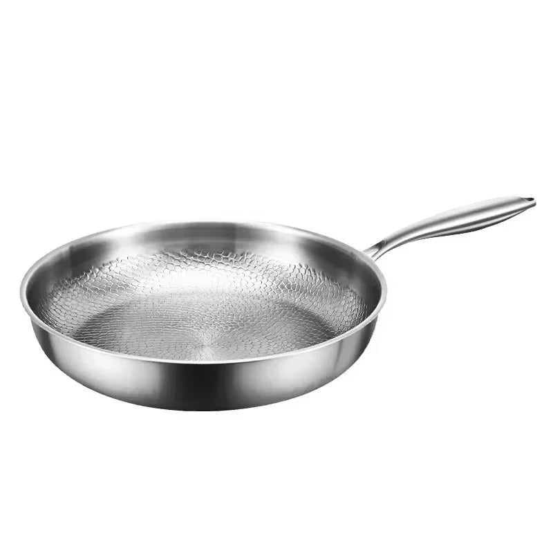 FORGEON – Titanium Gehamerde Anti-aanbak Koekenpan voor Inductiekookplaten en Dagelijks Koken