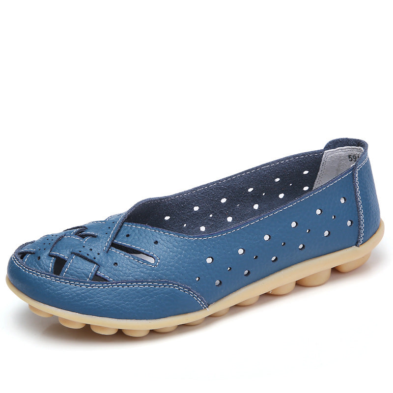 FrenchMinia - Ultra-comfortabele leren ballerina's voor de herfst
