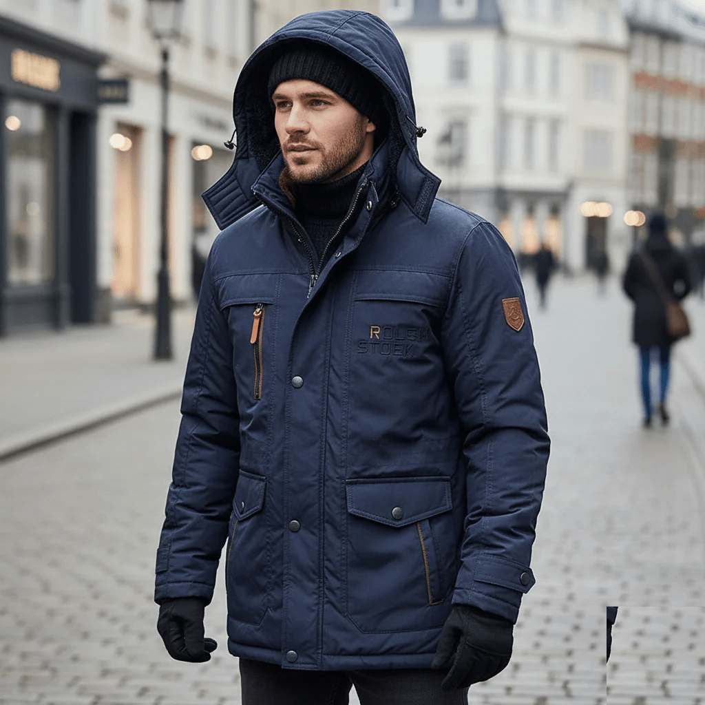 FROSTGUARD – Gevoerde Parka voor Warmte en Bescherming op Koude Dagen