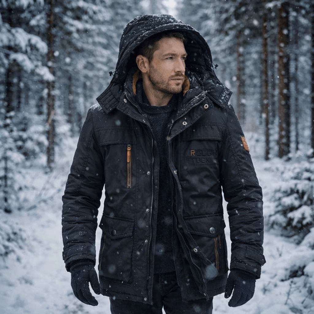 FROSTGUARD – Gevoerde Parka voor Warmte en Bescherming op Koude Dagen