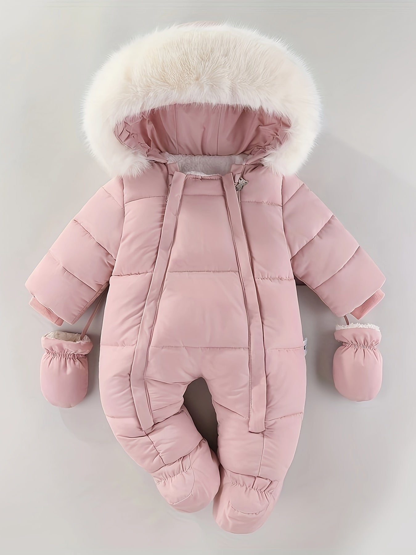 Frosty Baby Slaappak - Luxe Winter Slaappak met Kap voor de Koudere Maanden