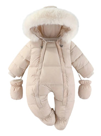 Frosty Baby Slaappak - Luxe Winter Slaappak met Kap voor de Koudere Maanden