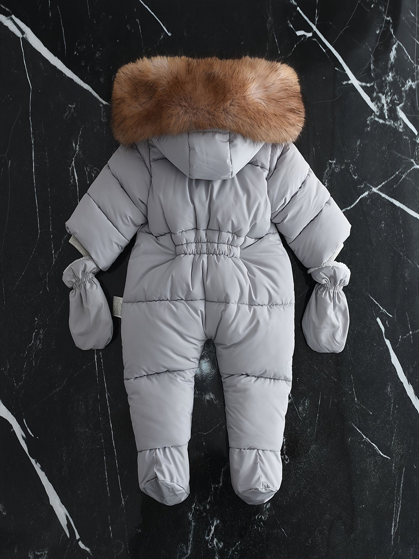 Frosty Baby Slaappak - Luxe Winter Slaappak met Kap voor de Koudere Maanden