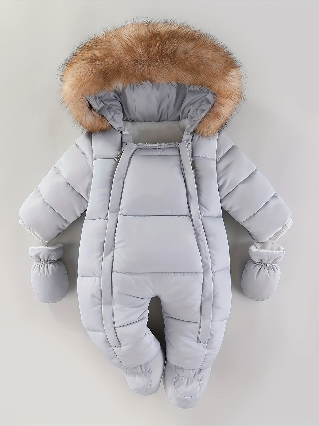 Frosty Baby Slaappak - Luxe Winter Slaappak met Kap voor de Koudere Maanden