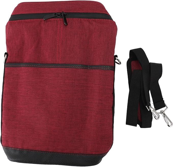 Geïsoleerde 2-Fles Wijnkoeler Tote Bag met Verstelbare Band
