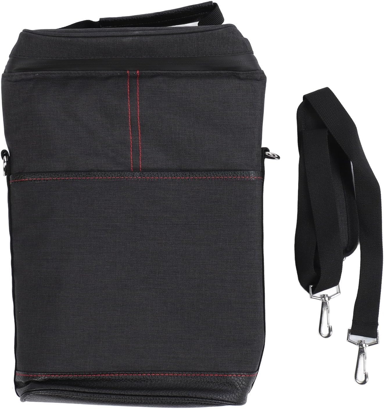 Geïsoleerde 2-Fles Wijnkoeler Tote Bag met Verstelbare Band