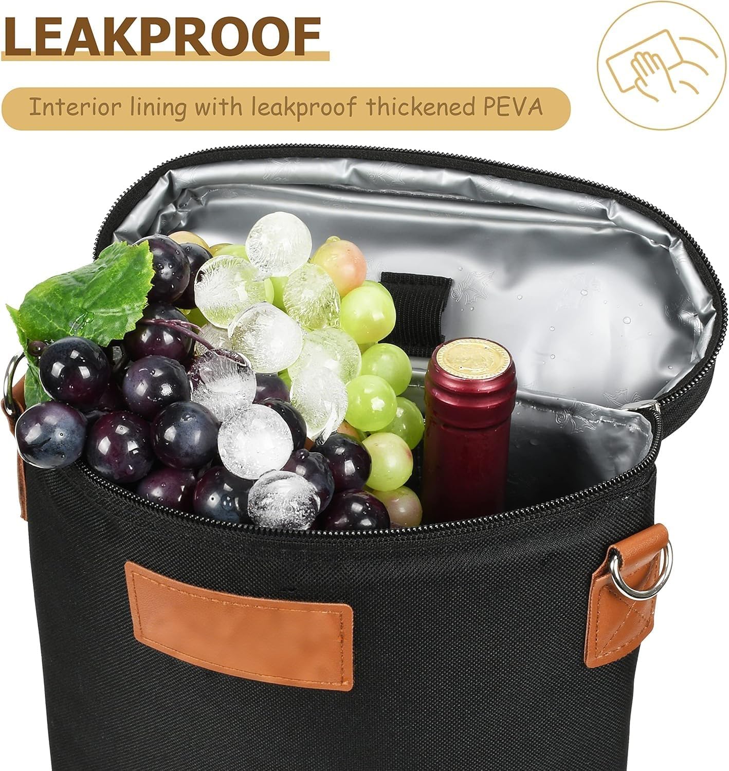 Geïsoleerde Dubbele Flessentas voor Wijn – Koop 1, Krijg 1 GRATIS – ChillMate
