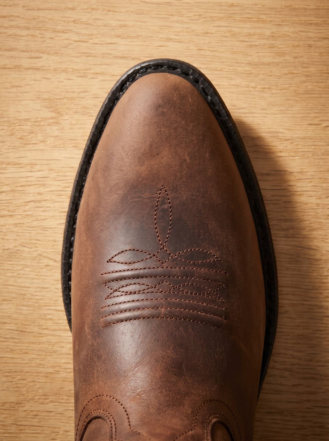 Geborduurde halfhoge cowboylaarzen met blokhak voor dames