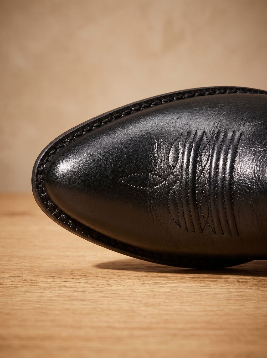 Geborduurde halfhoge cowboylaarzen met blokhak voor dames