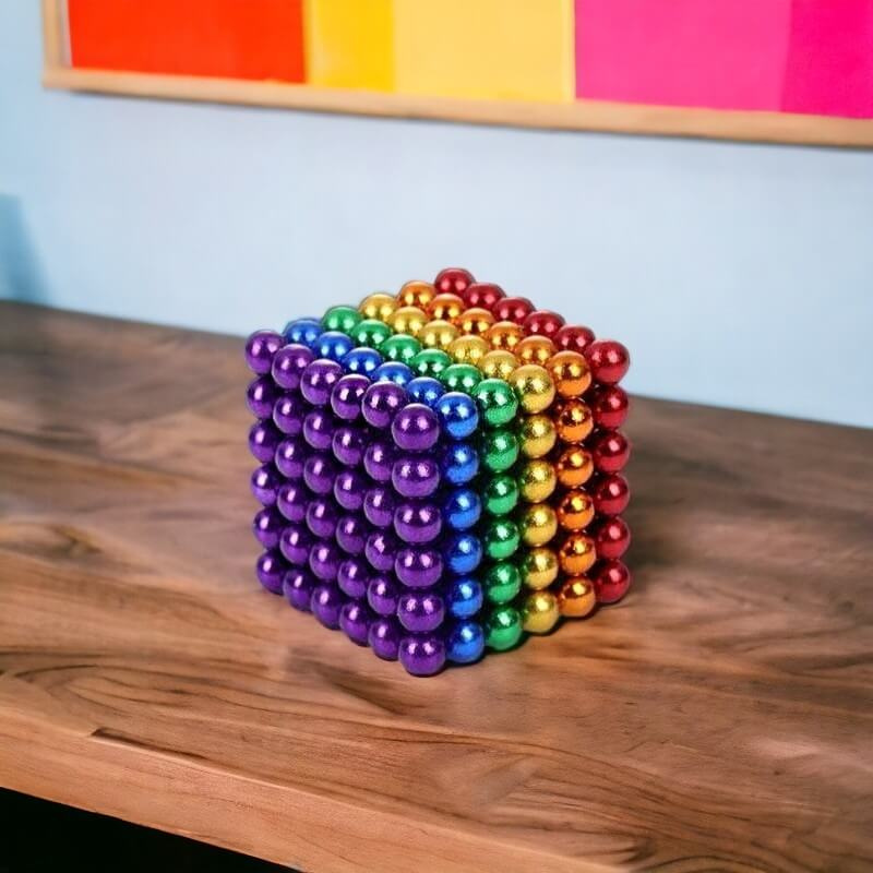 Gekleurde Ronde Magnetische Ballen in Sets