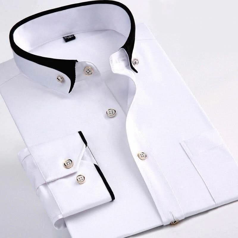 GENTLEFORM SHIRT - Elegant overhemd met lange mouwen voor mannen met comfort en stijl
