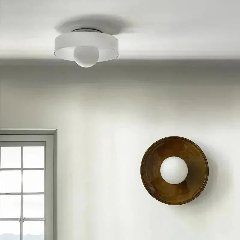 GLASSGLOW Plafondlamp – Scandinavisch Glazen Ontwerp voor Stijlvolle Verlichting