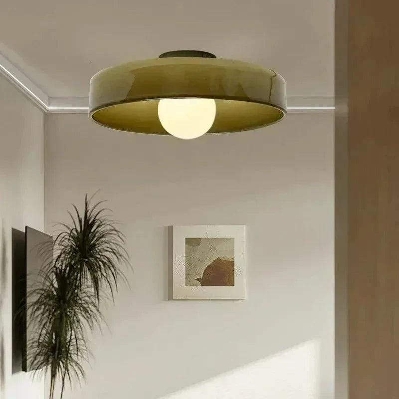 GLASSGLOW Plafondlamp – Scandinavisch Glazen Ontwerp voor Stijlvolle Verlichting