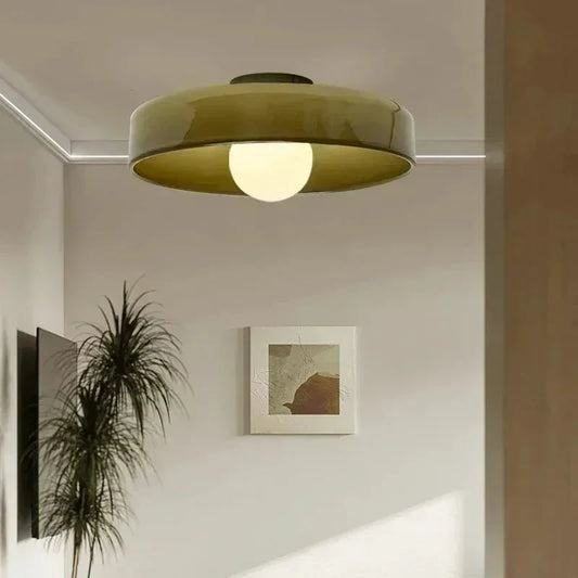 GLASSGLOW Plafondlamp – Scandinavisch Glazen Ontwerp voor Stijlvolle Verlichting