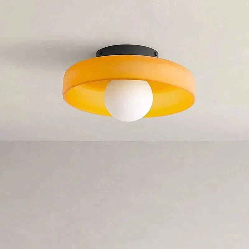GLASSGLOW Plafondlamp – Scandinavisch Glazen Ontwerp voor Stijlvolle Verlichting