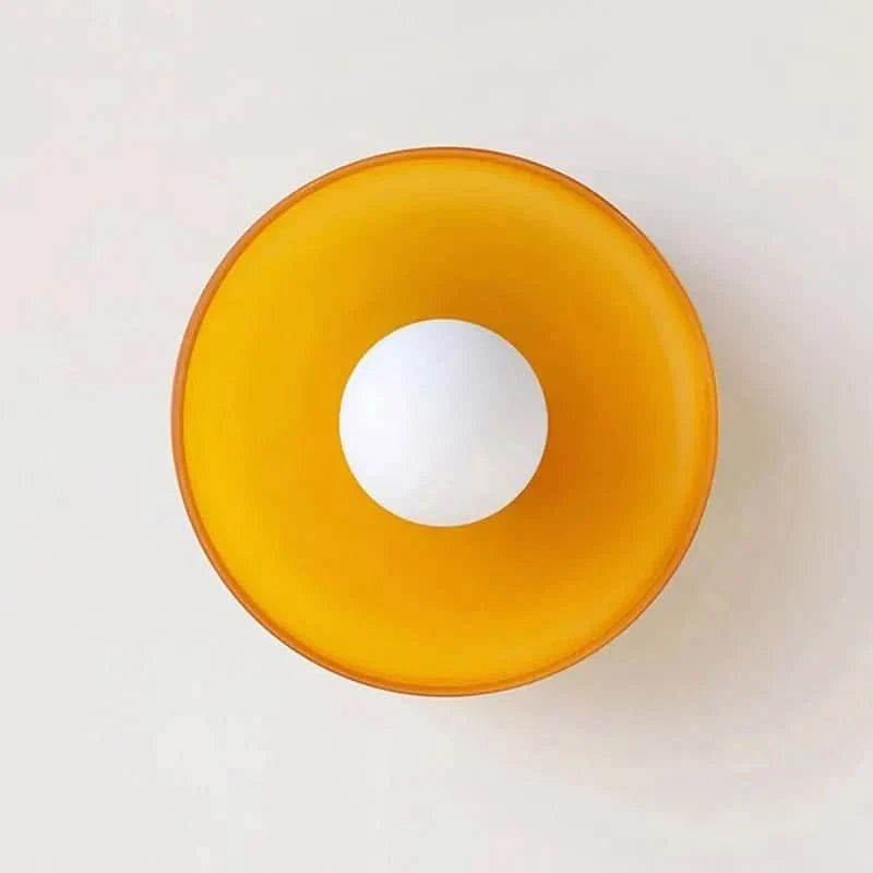 GLASSGLOW Plafondlamp – Scandinavisch Glazen Ontwerp voor Stijlvolle Verlichting