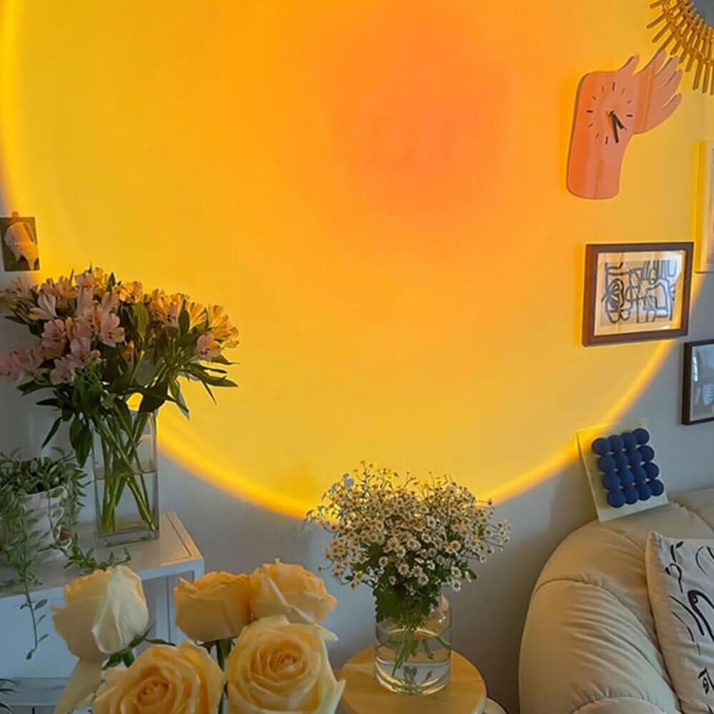 GOLDEN GLOW - Zonsondergang lamp voor sfeervolle binnenverlichting