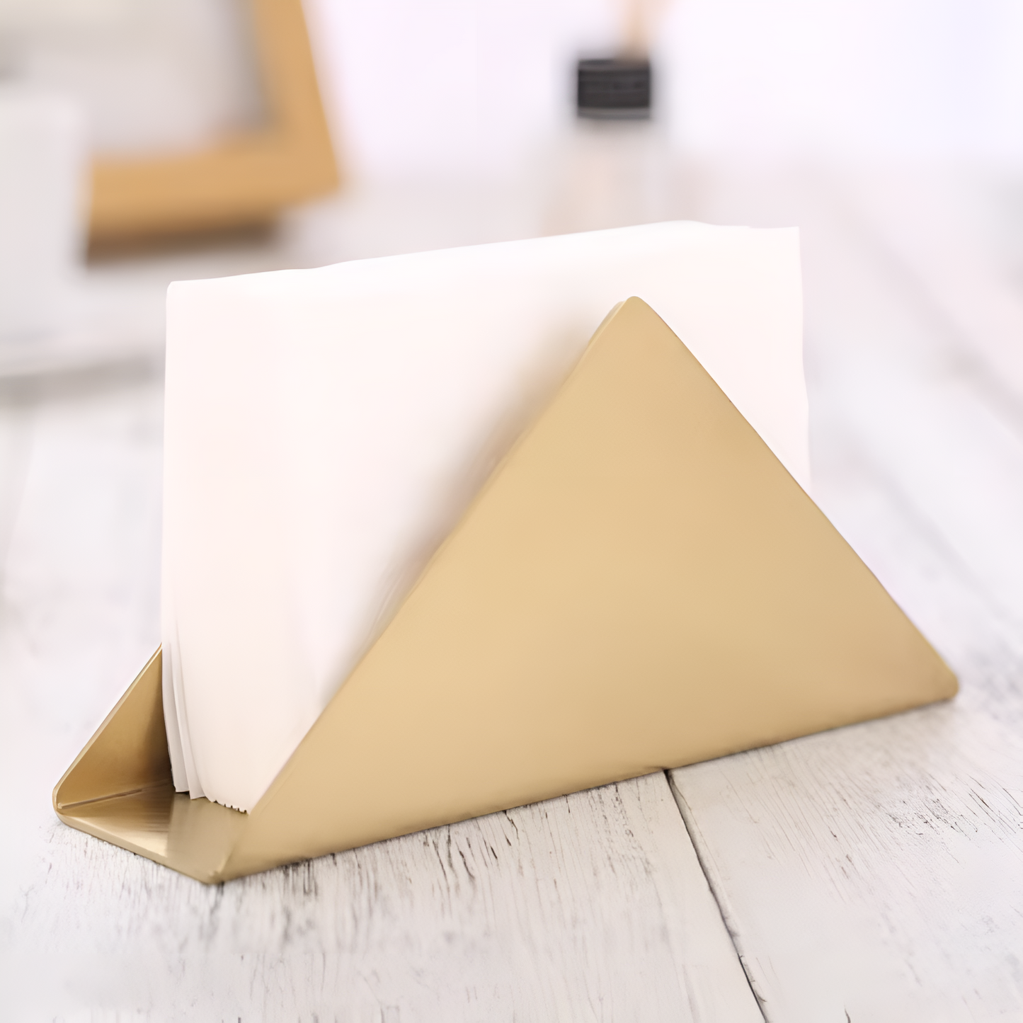 Gouden Metallic Servethouder