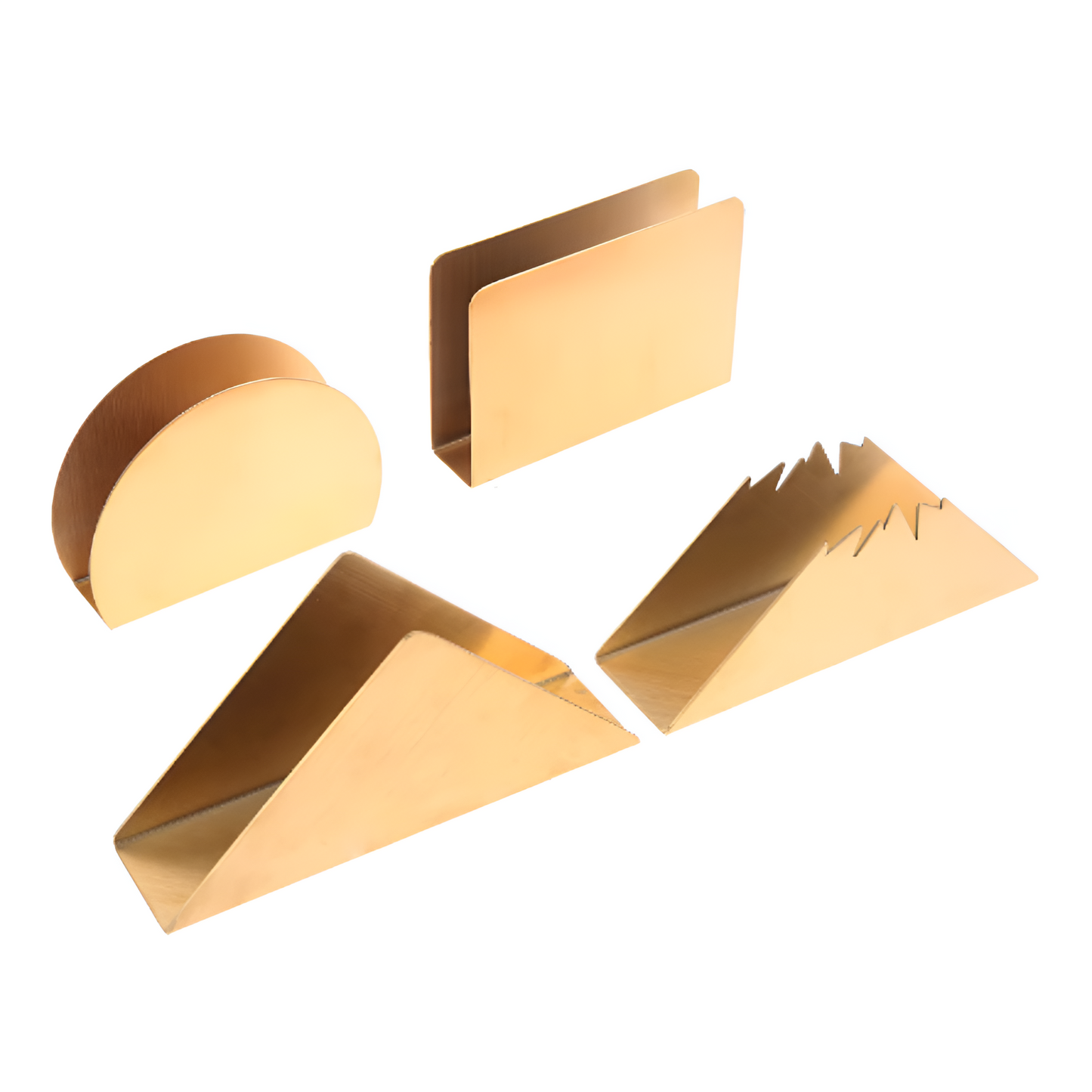 Gouden Metallic Servethouder