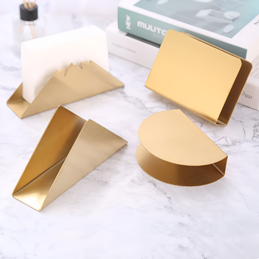 Gouden Metallic Servethouder