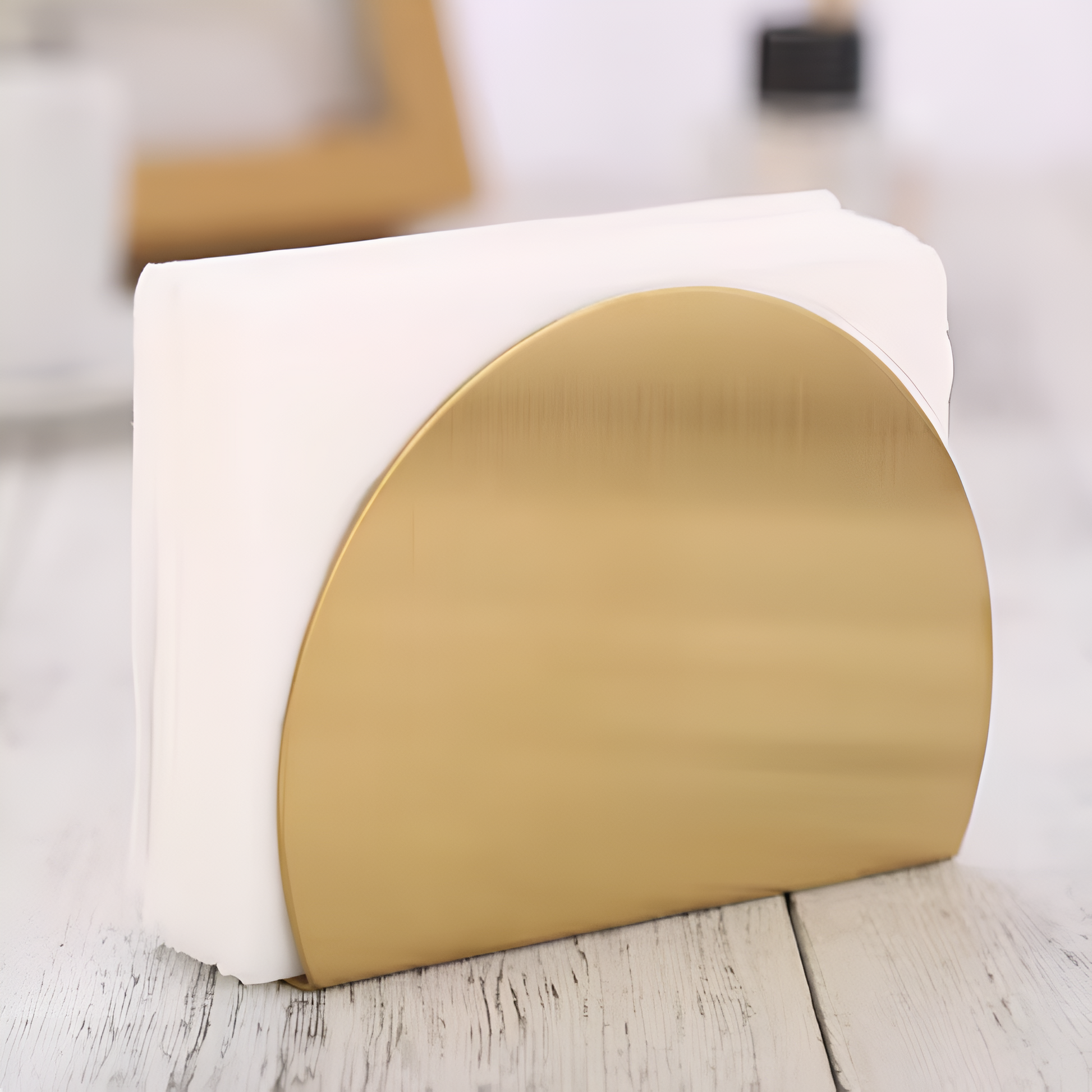 Gouden Metallic Servethouder