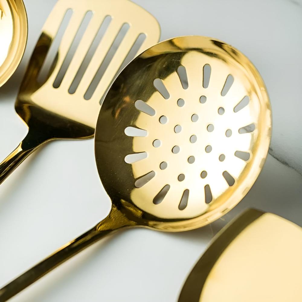 Gouden RVS Bestekset
