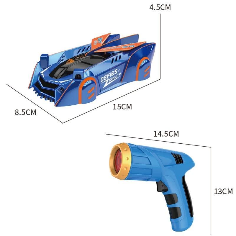 GRAVITYRACER – Laser-gestuurde wandklim RC-auto voor kinderen