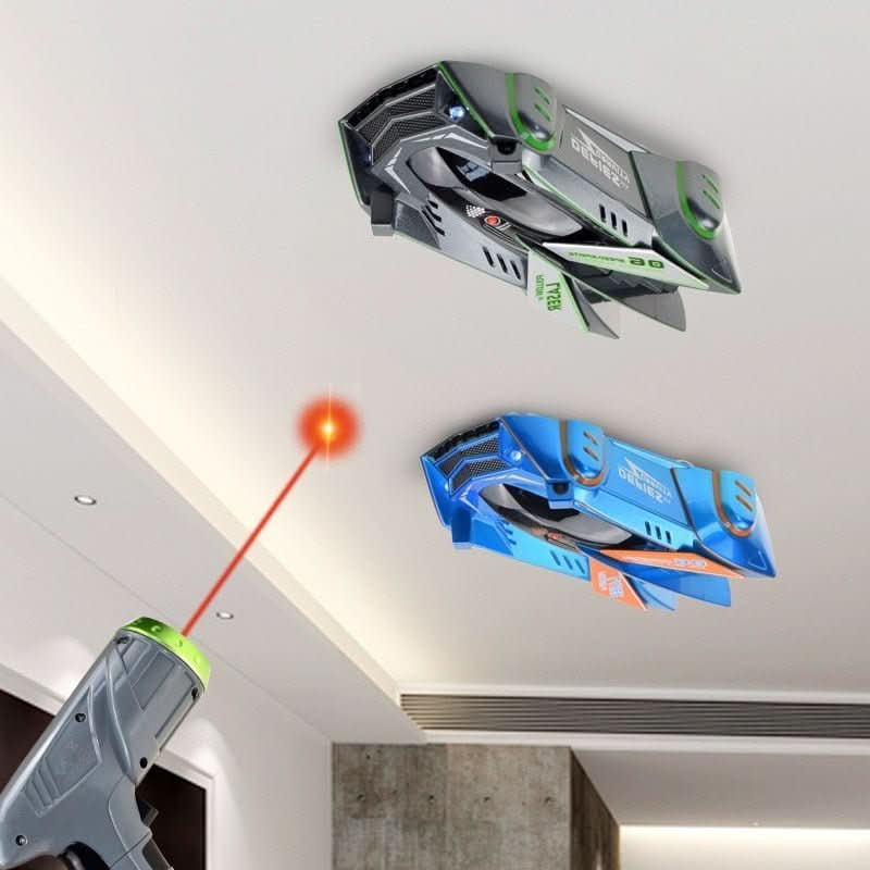 GRAVITYRACER – Laser-gestuurde wandklim RC-auto voor kinderen