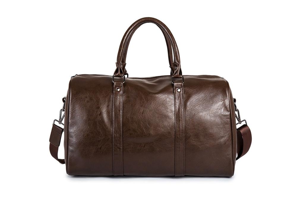 Grote Capaciteit Leren Reis Duffel – Lichtgewicht & Duurzaam Handbagage