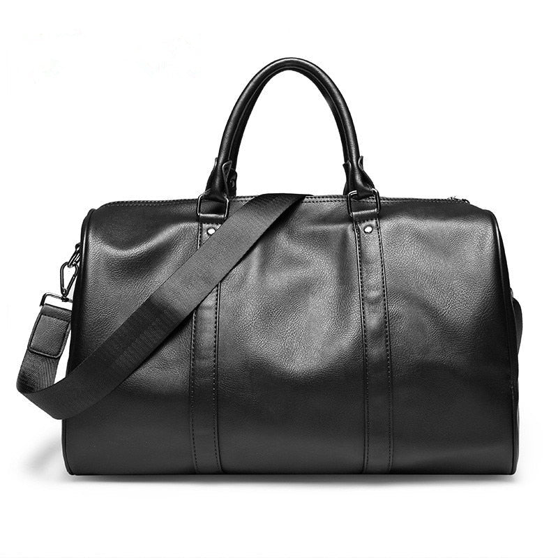 Grote Capaciteit Leren Reis Duffel – Lichtgewicht & Duurzaam Handbagage