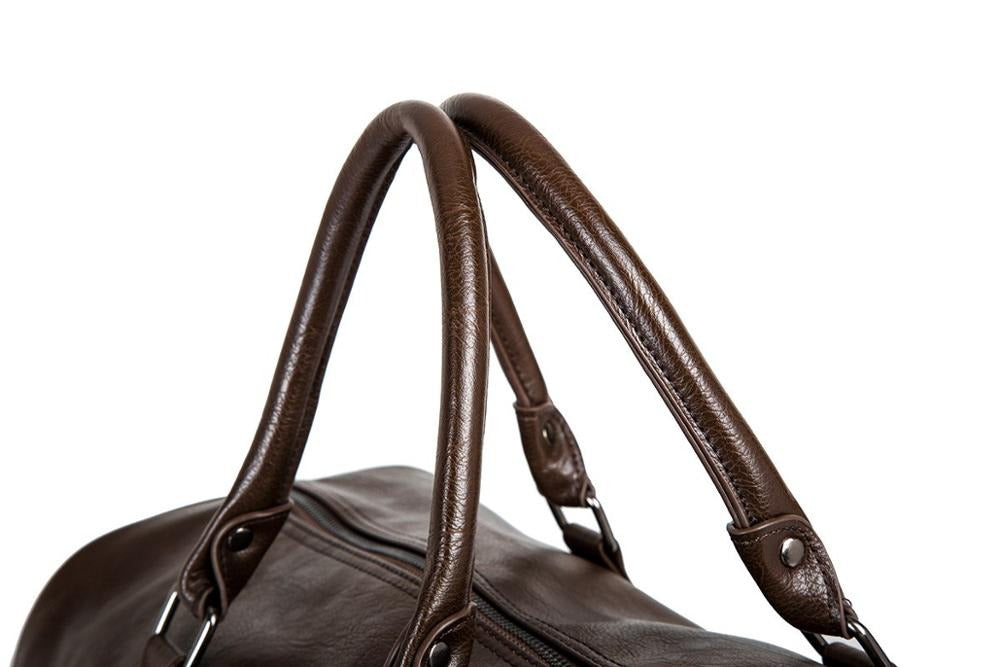 Grote Capaciteit Leren Reis Duffel – Lichtgewicht & Duurzaam Handbagage