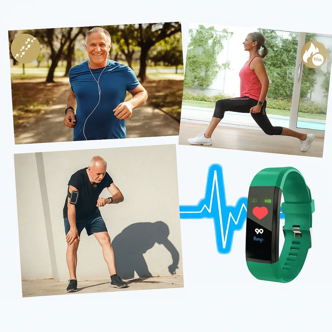 GuardianTime | Smartwatch voor Senioren – Gezondheidsmonitoring – GPS Tracker – Veiligheid voor Ouderen Emeja