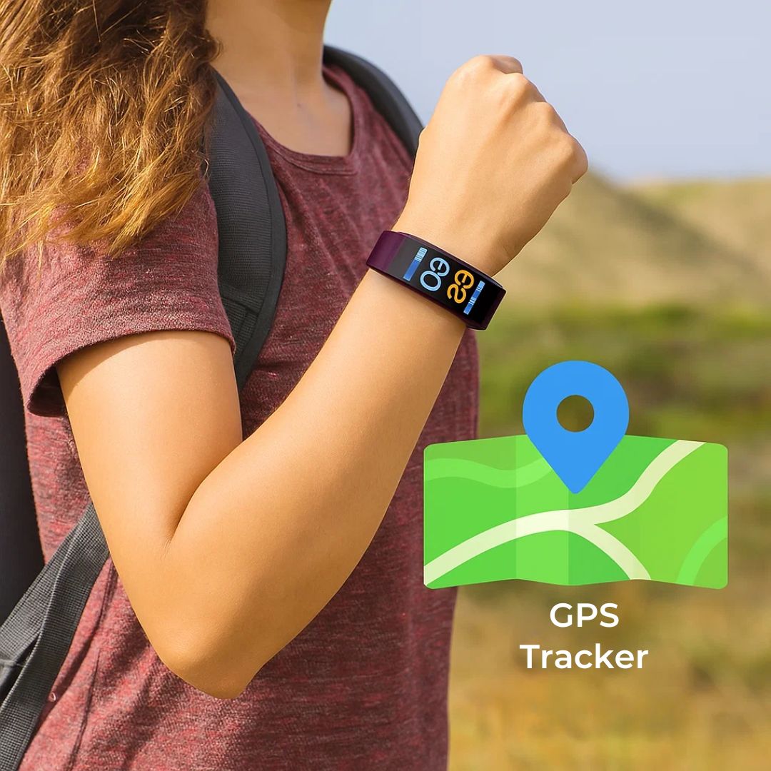 GuardianTime | Smartwatch voor Senioren – Gezondheidsmonitoring – GPS Tracker – Veiligheid voor Ouderen Emeja