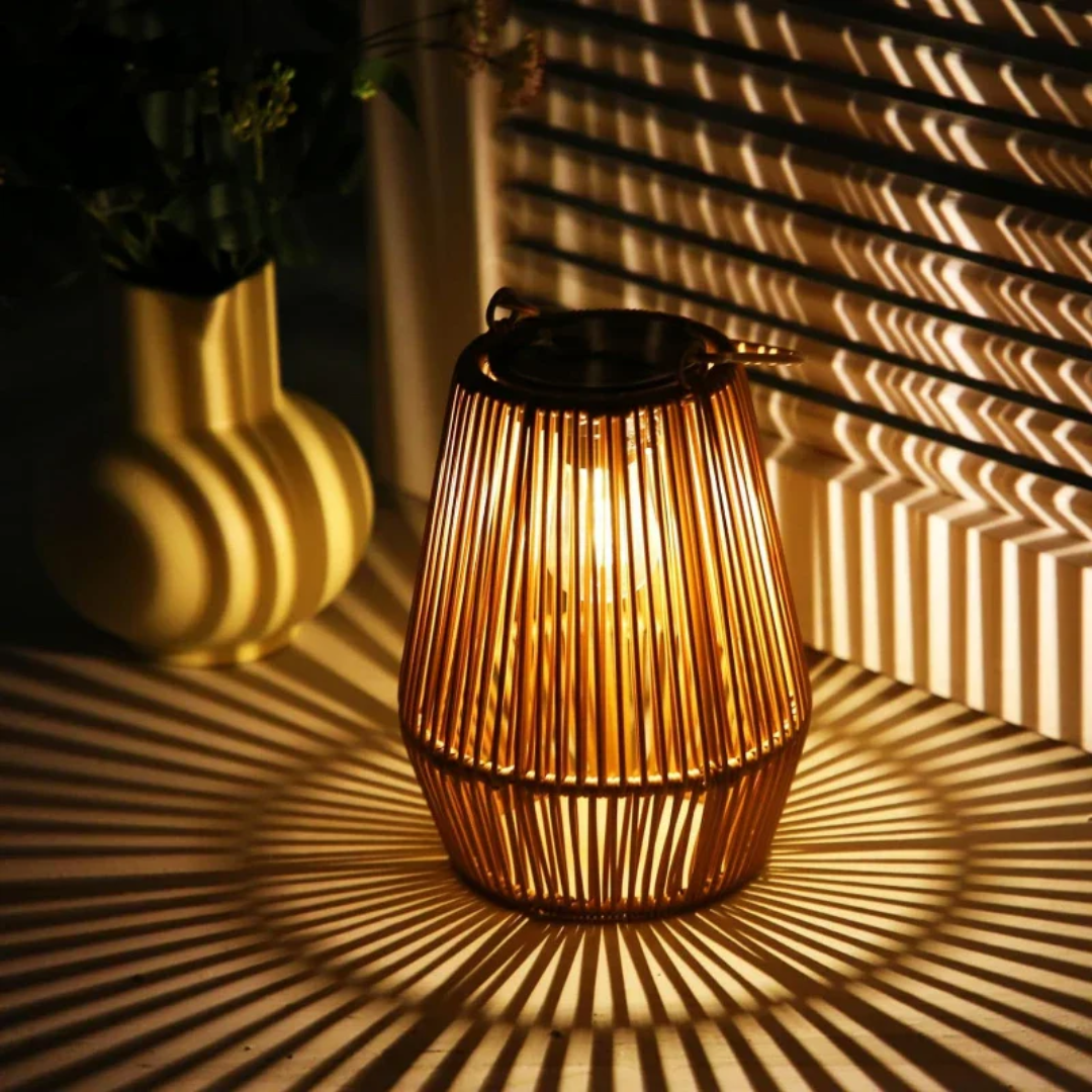 Handgeweven Waterdichte Zonne Tuinlamp - SunWeave